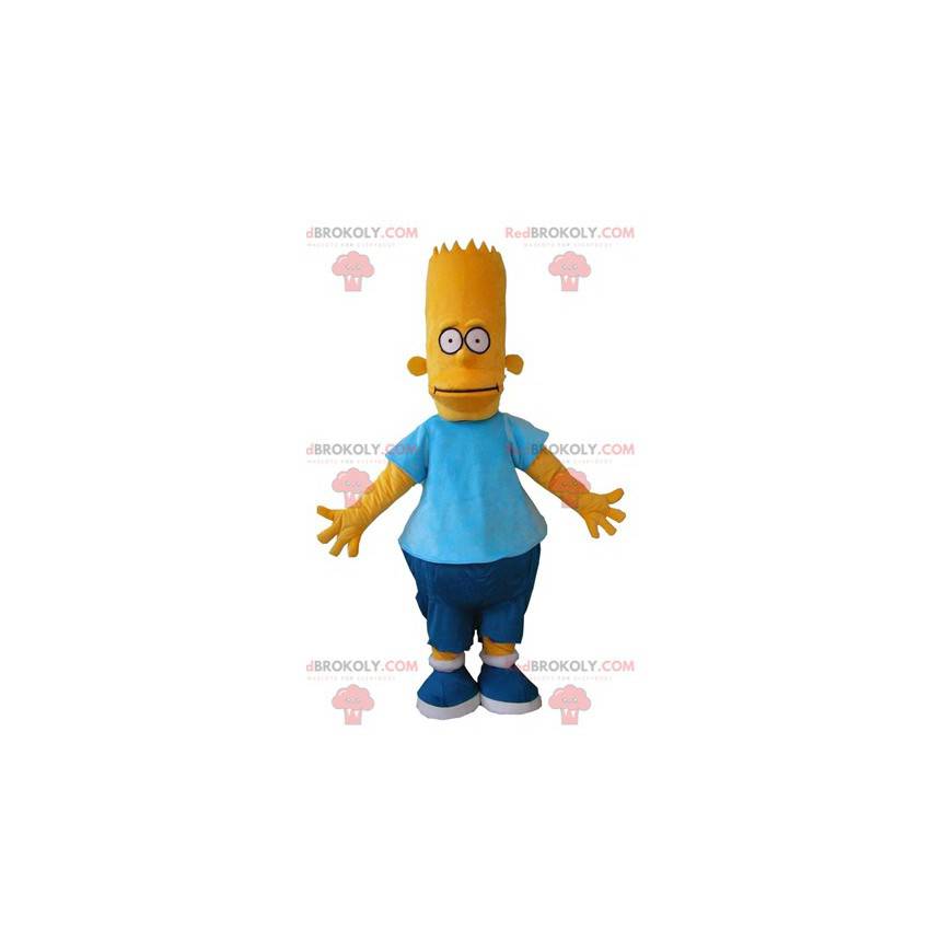 Bart Simpson mascot famous cartoon character - Sizes L (175-180CM)