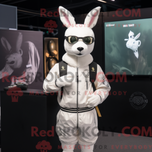 White Roe Deer mascot...
