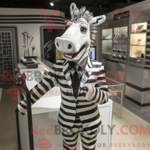 Modelo de máscara de zebra...