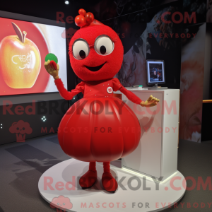 Maskottchenkostüm Red Apple...