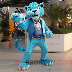 Turquoise Saber-Toothed...