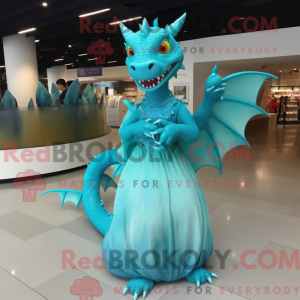 Figura de máscara de dragão...