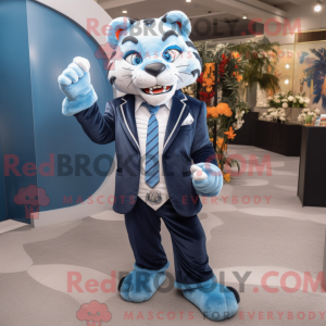 Blue Tiger-maskotdraktfigur...