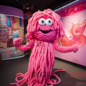 Maskottchenkostüm Rosa...