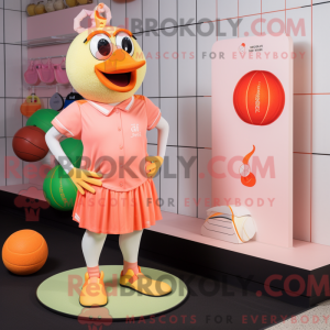 Peach Hens Maskottchen...