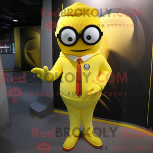 Gul Cyclops máscara de...