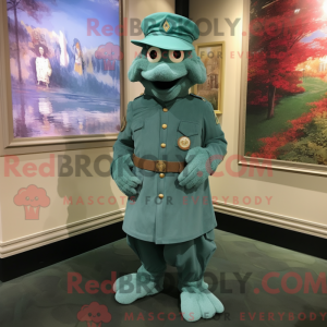 Teal Green Beret...