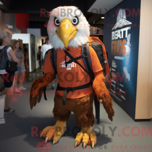 Rust Haast S Eagle mascot...