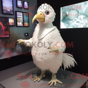 White Guinea Fowl mascot...