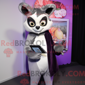Postava maskota lemura...