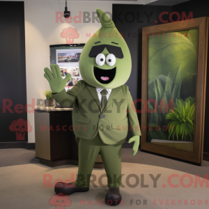 Olive Momentum mascot...