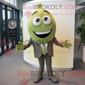 Olive Momentum mascot...