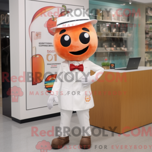 Peach Doctor Maskottchen...