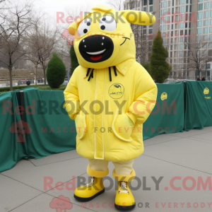 Costume mascotte de bœuf...