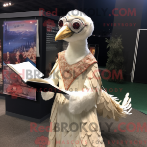 Cream Pheasant mascot...