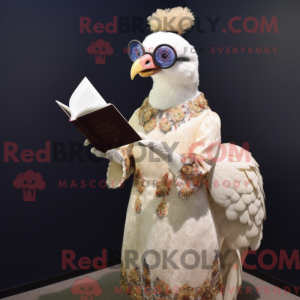Cream Pheasant mascot...