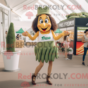 Olive French Fries mascot...