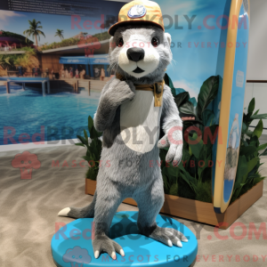 Disfraz de mascota Silver...