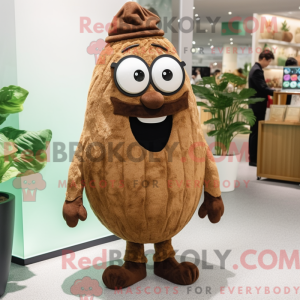 Brown Onion mascot costume...