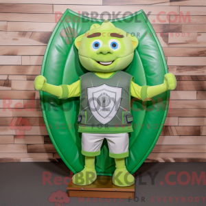 Lime Green Celtic Shield...