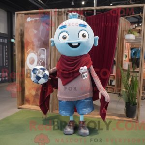 Personaggio mascotte Maroon...