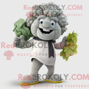 Gray Cauliflower mascot...