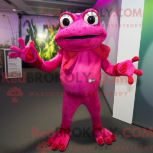 Magenta Kikker...