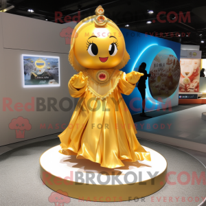 Gold Mandarin mascot...