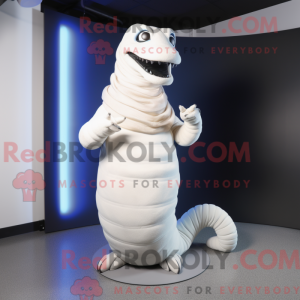 White Titanoboa mascot...