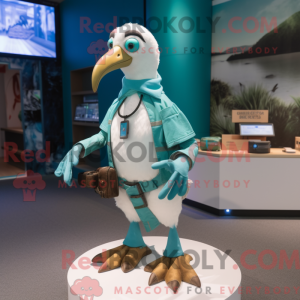 Turquoise Albatross mascot...