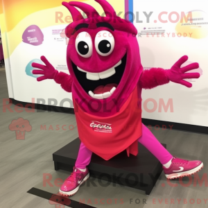 Magenta Paella mascot...