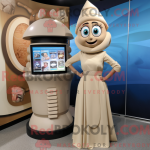 Costume de mascotte Tan...
