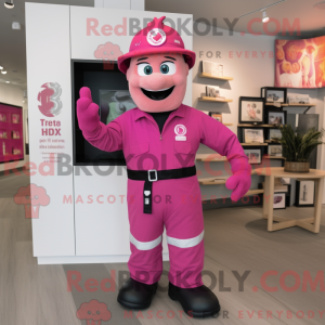 Postava maskota Magenta...