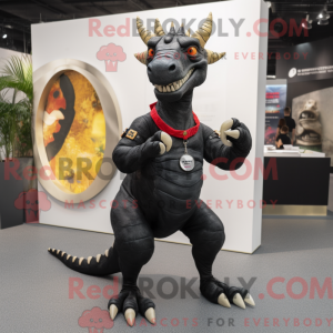 Black Parasaurolophus...