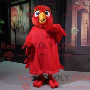 Postava maskota Red Canary...