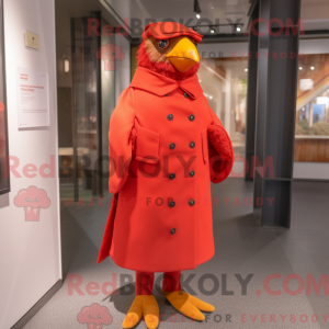 Postava maskota Red Canary...