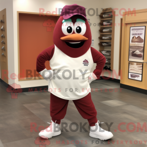 Maroon Clam Chowder maskot...