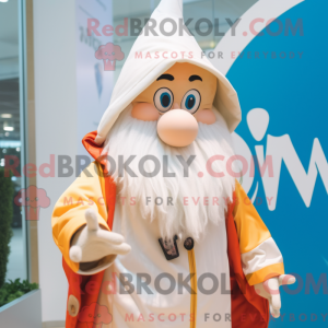Cream Wizard mascot costume...