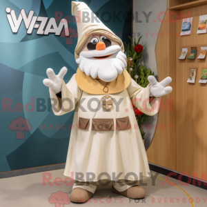 Cream Wizard maskot kostume...