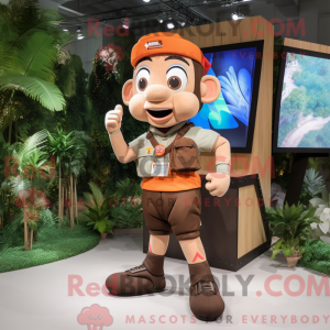 Acrobat mascot costume...