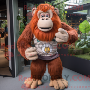 Rust Orangutan mascot...