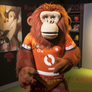 Rust Orangutan mascot...