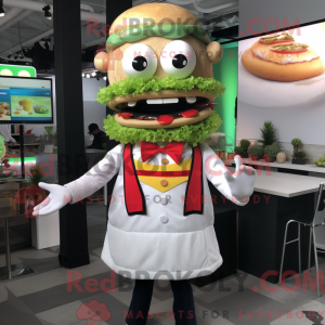 Burgers maskotdraktfigur...
