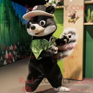 Postava maskota Olive Skunk...