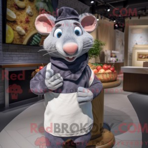 Gray Ratatouille mascot...