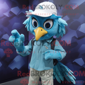 Postava maskota Cyan...