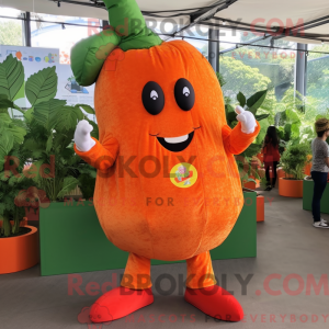 Orange Pepper mascot...