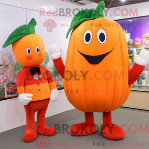 Orange Pepper mascot...