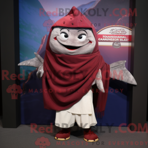 Maroon Tuna maskot...