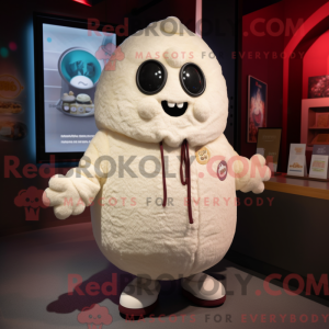 Cream Raspberry mascot...